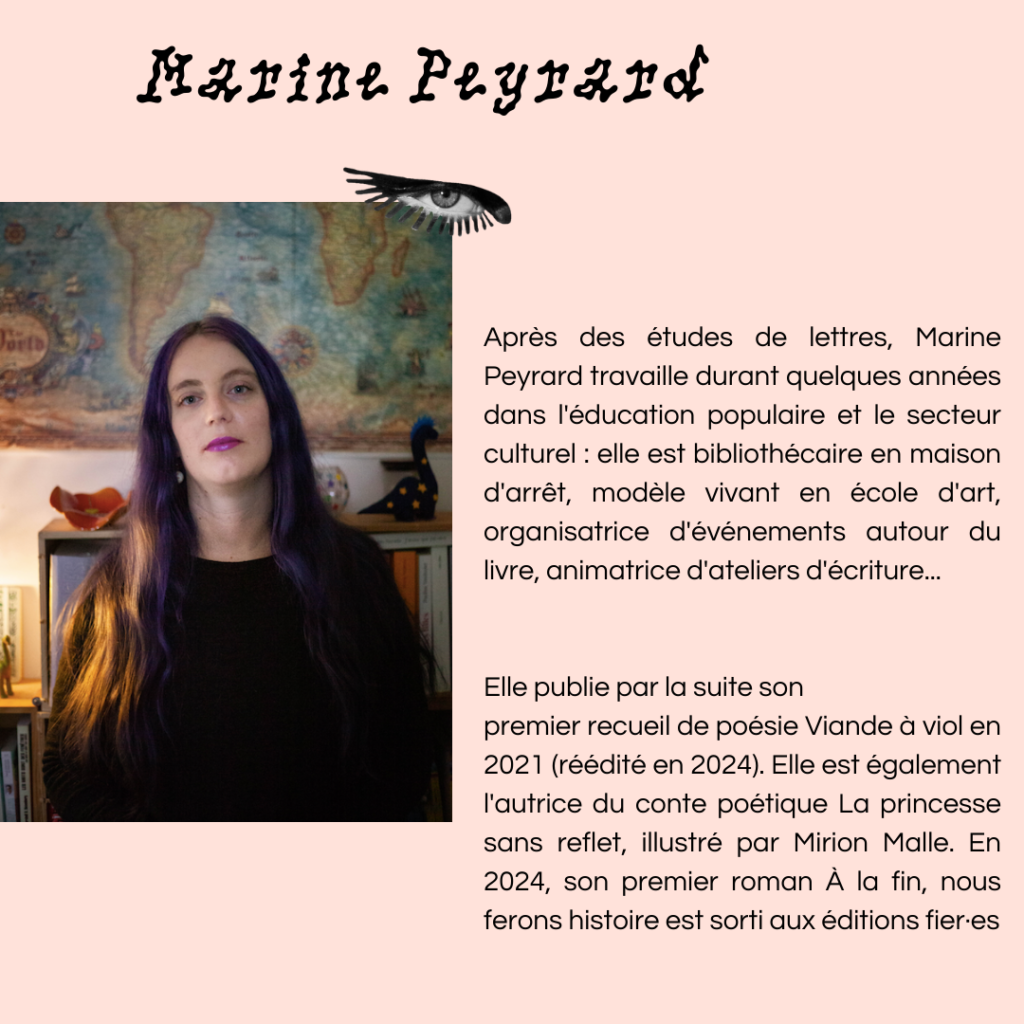 Marine Peyrard - Chez Monique - Les Mots Dites