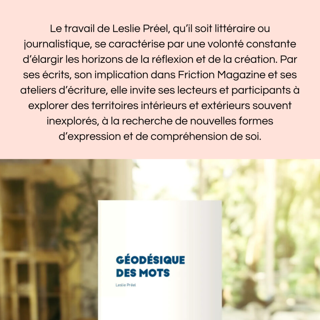 Leslie Préel - Chez Monique - Les Mots Dites
